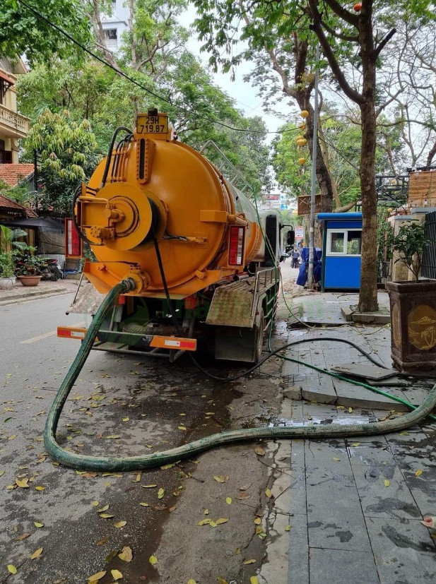 Hút bể phốt Ba Đình